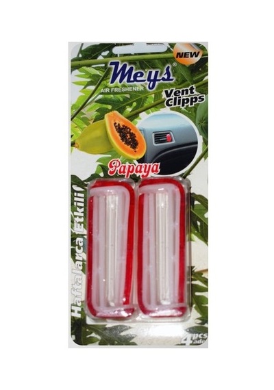 Meys Kalorifer Petek Kokusu Klips Mandallı Papaya 1 Paket 4 Adet