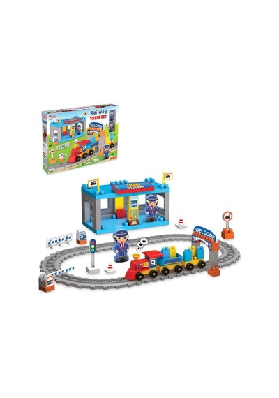 Dede Oyuncak Raylı Tren Seti 03258