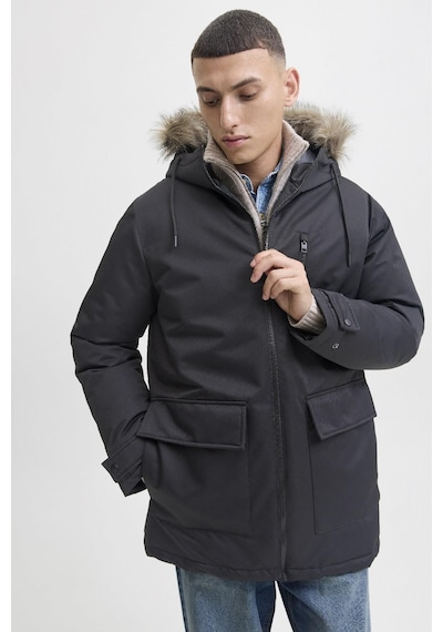 Jack & Jones Jjcharlıe Detachable Faux Fur Parka Erkek Kürk Detaylı Parka - Şık Ve Fonksiyonel Siyah Jack & Jones Jjcharlıe Detachable Faux Fur Parka Erkek Kürk Detaylı Parka - Şık Ve Fonksiyonel Siyah