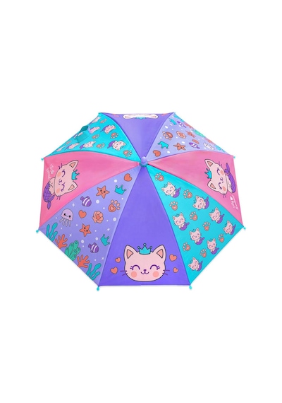 Milk&moo Caty Mermaid Çift Katmanlı Çocuk Şemsiyesi Çok Renkli