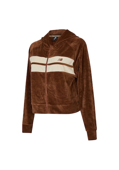 New Balance Lifestyle Kadın Full Zip Kahverengi