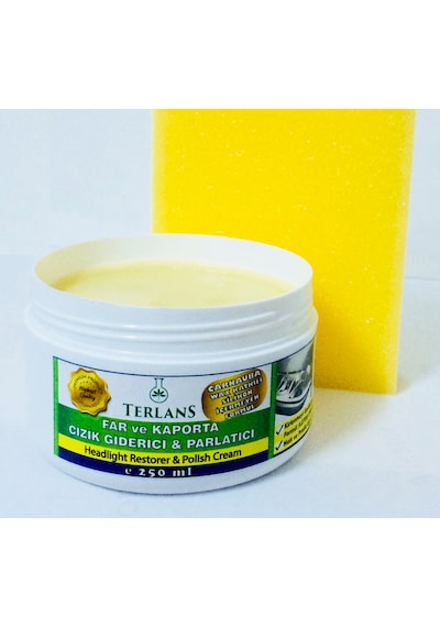 Terlans Uv Korumalı Araç Parlatıcı Koruyucu Vaks 250 ML + Mikrofiber Bez Terlans Uv Korumalı Araç Parlatıcı Koruyucu Vaks 250 ML + Mikrofiber Bez