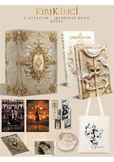 Kırık İnci 2 Kitap Takım Set Kutulu + Ciltli / Ceren Melek