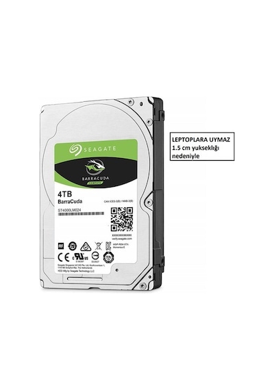 Seagate 2.5 4tb 5400 Rpm 128mb Sata3 Notebook Hdd St4000lm024
