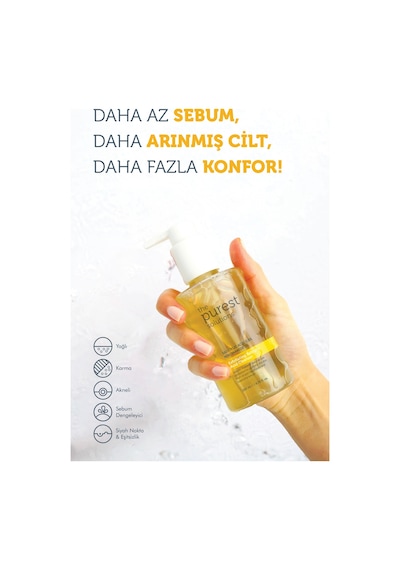 The Purest Solutions Yağlı-Lekeli Ciltler • Çift Aşamalı Temizlik & Leke Karşıtı Fondöten Seti (Açık/Orta Ton)