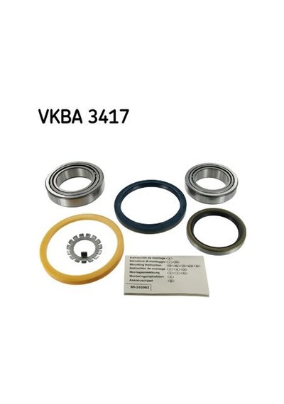 Skf Vkba3417 Teker Rulmanı On Tk. W461 03 W463 97 Crafter 06 16 Sprınter 03 Lt46 96 03