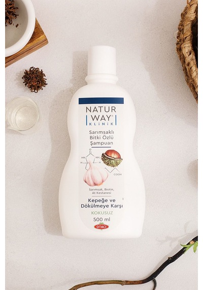 Naturway Klinik Kepek Dökülme Karşıtı Sarımsaklı Şampuan