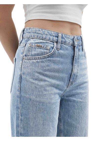 LOFT Wide Leg Regular Fit Kadın Pantolon Lf2037069 Q1.v1 Denim