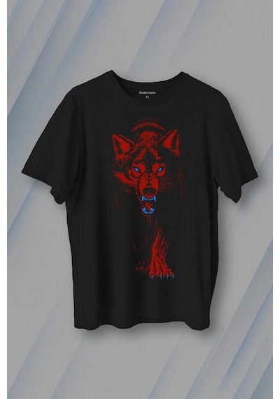 Bozkurt Kurt Kafası Wolf Bordo Mavi Trabzon Baskılı Tişört Unisex T-shirt 001 Bozkurt Kurt Kafası Wolf Bordo Mavi Trabzon Baskılı Tişört Unisex T-shirt 001