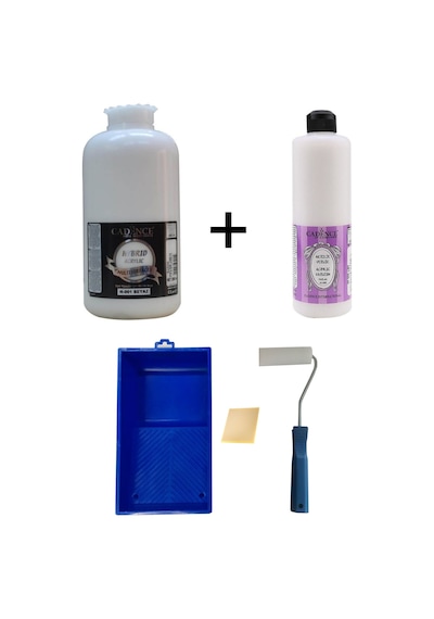 Cadence Akrilik Boya Seti 6 Parça Set-16 Beyaz