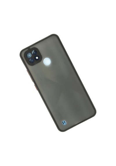 Uryport Realme C21 Kılıf Montreal Silikon Kapak - Siyah