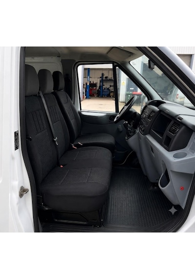 Iveco 72 150 Kamyonet 2+1 Koltuk Kılıfı Kırmızı-Siyah