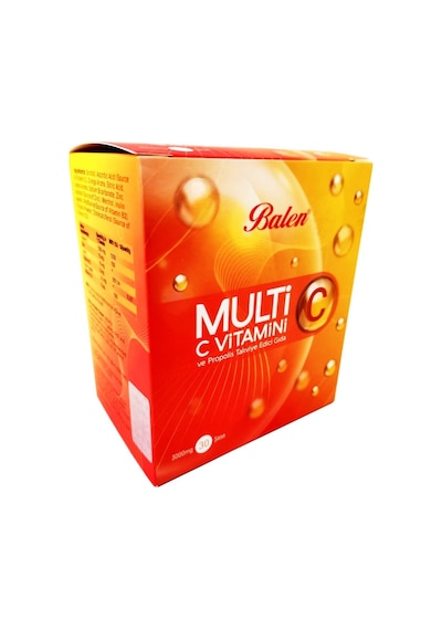Balen Multi C Vitamini Ve Propolis 3000 Mg 30 Saşe