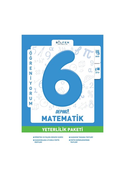 Bilfen Yayınları 6.Sınıf Matematik Depar Yeterlilik Paketi