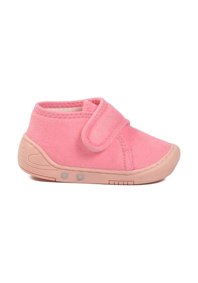 Ayakmod Pembe Süet Cırtlı Bebek Panduf Ba&ba 058989 B Pembe
