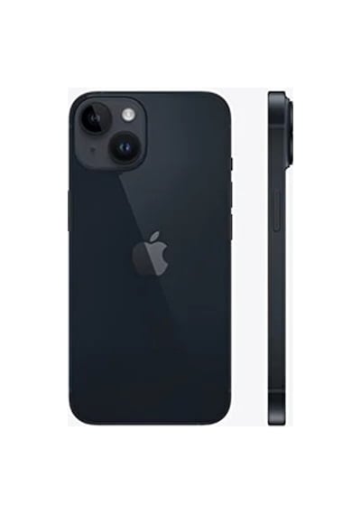 Iphone 14 Plus Uyumlu Batarya Pil Kapağı - Gece Ya Siyah