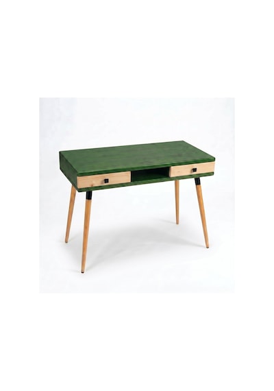 Mobenta Modest Desk: Masif Çalışma & Laptop Masası 2 Çekmece 1 Bölme - 120x60 Ye-bz Yeşil-krem Mobenta Modest Desk: Masif Çalışma & Laptop Masası 2 Çekmece 1 Bölme - 120x60 Ye-bz Yeşil-krem