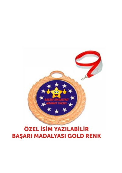 Kaliteli Başarı Madalyası  Gold Altın