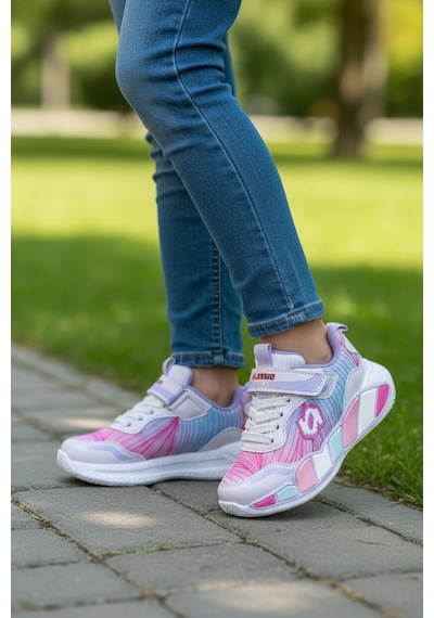 Tuğba Ortopedi 02 Kız Çocuk Rahat Sneaker Beyaz