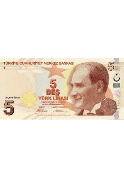 Şaka Parası - 100 Adet 5 TL-