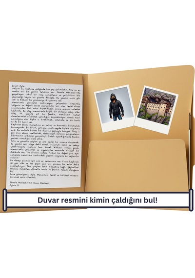 Dedektif Ayla Kumru Sümela Manastırı'nın Gizemi, Çocuklar İçin Eğlenceli Dedektiflik Oyunu