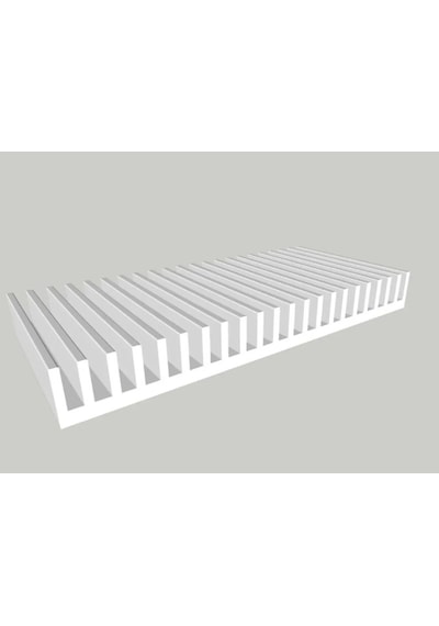 Led Soğutucu Alüminyum Led Soğutucu Power Led Soğutucu 109x12 Mm