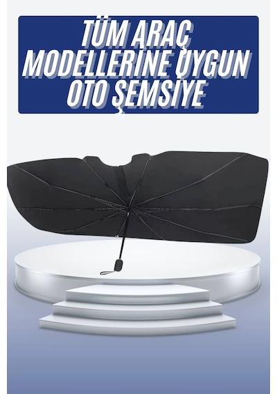 Oto Ön Cam Güneşliği Otomatik Katlanabilir Gölgelik Oto Cam Şemsiye 53647747