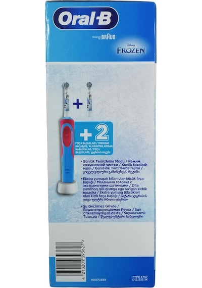 Oral-B Stages Power Kids Frozen Elektrikli Diş Fırçası + 2'li Yedek Başlık