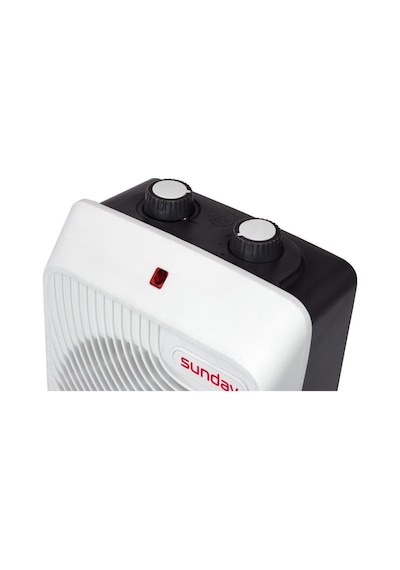 Sunday Fanlı Isıtıcı Kare Kutu Fan Fanlı Isıtıcı Sıcak - Soğuk 2000w Termostatlı