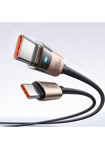 Lexroo Ca-5581 Type-c To Type-c 100w 1.2m Hızlı Şarj Kablosu Standart