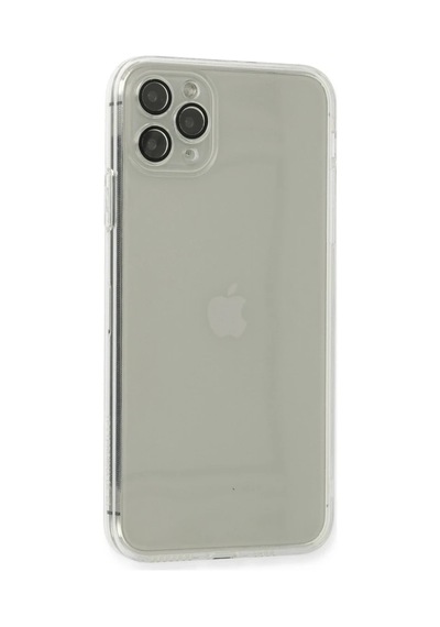 Apple İphone 11 Pro Max Kılıf Fly Lens Silikon - Şeffaf 0.2M-Çok Renkli