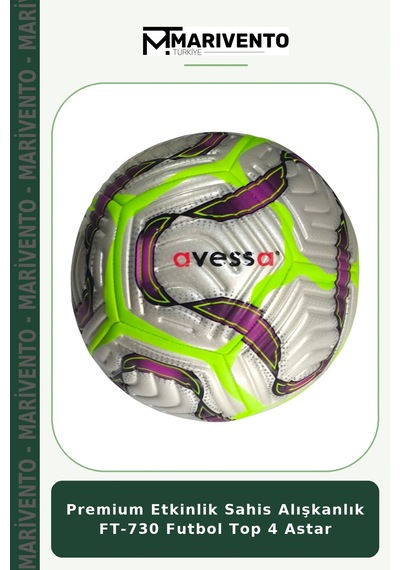 Premium Etkinlik Sahis Alışkanlık Ft-730 Futbol Top 4 Astar Çok Renkli
