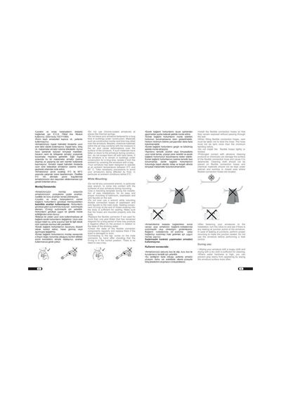 Eca Quadrille Aplike Mutfak-Eviye-Eviye Bataryası 102107087 Eca