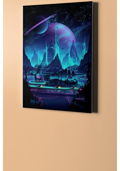 Webstyle Sayılarla Boyama Seti Kasnaklı Dünya Düzeni 60 X 75 Cm