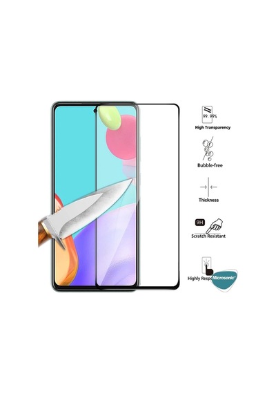 Xiaomi Redmi Note 11 Pro 5g Tam Kaplayan Temperli Cam Ekran Koruyucu Siyah