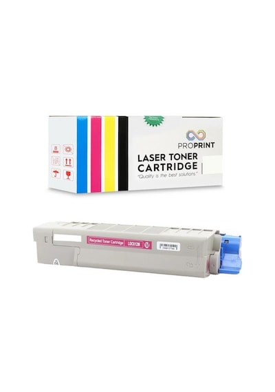 Proprint Oki Uyumlu C612-46507518 Kırmızı Toner - C612