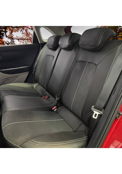 Hyundai İ20 Uyumlu Araca Özel Oto Koltuk Kılıfı 158543 Siyah