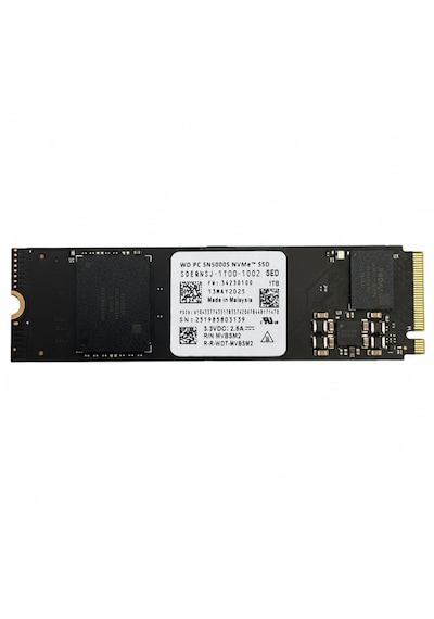 Wd Pc Sn5000s 1tb M.2 2280 Pcıe Gen4x4 Nvme Ssd 1