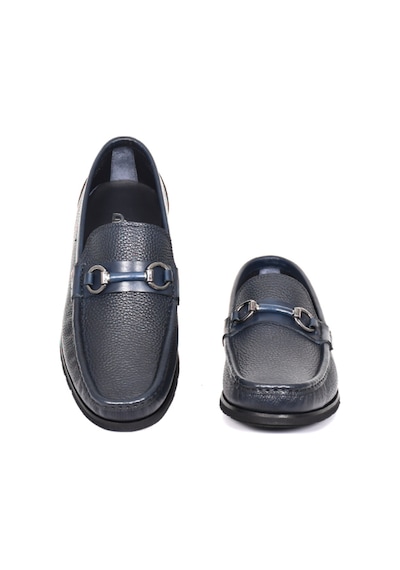Tuna Hakiki Deri Laicvert Loafer Erkek Ayakkabı Eva Taban - Toka Detaylı - 1019 Lacivert Tuna Hakiki Deri Laicvert Loafer Erkek Ayakkabı Eva Taban - Toka Detaylı - 1019 Lacivert