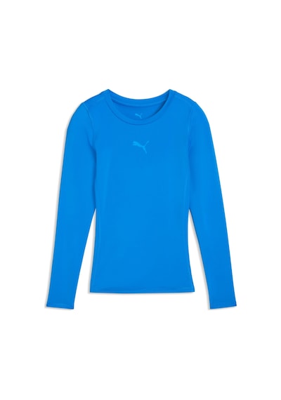Puma Teamlıga26 Baselayer Genç Uzun Kollu Tişört 660452 02 Mavi