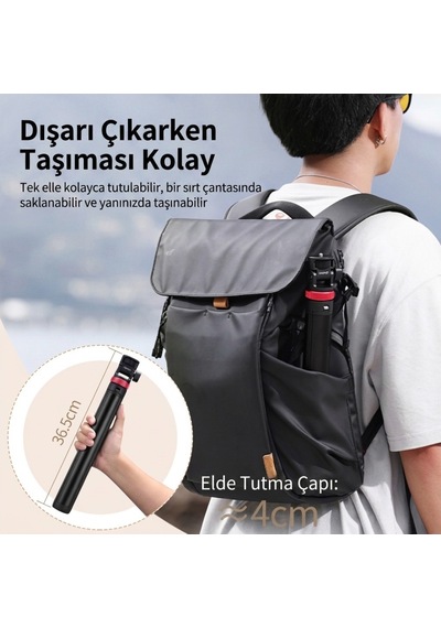Ulanzi Mt-79 2m Alüminyum Hızlı Açılır Tripod Işık Standı Ve Işık Ayağı - T075gbb2