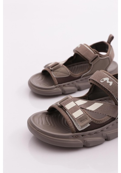 Marco Kids 16-26y1604 Çocuk Filet Sandalet Haki