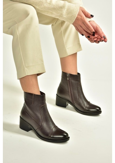 Fox Shoes V555567203 Kahverengi Alçak Topuklu Comfort Ortopedik Taban Kadın Bot Kahverengi Fox Shoes V555567203 Kahverengi Alçak Topuklu Comfort Ortopedik Taban Kadın Bot Kahverengi