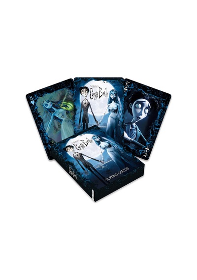 Aquarıus Corpse Bride Oyun Kartları - En Sevdiğiniz Kart Oyunları İçin Corpse Bride Temalı Kart Destesi - Resmi Corpse Bride Ürünleri Ve Koleksiyon Ürünleri