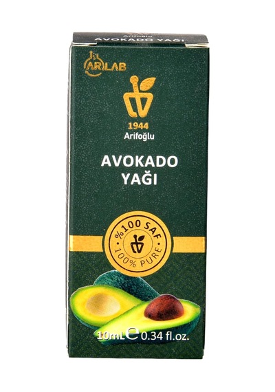 Avokado Yağı 10ml%100 Saf Yağ Arlab Pure Avocado Oil 10ml
