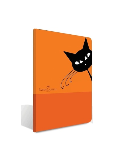 Faber-castell Look Dikişli Plastik Kapak Defter A5 Kareli 40 Yaprak 000155 Çok Renkli