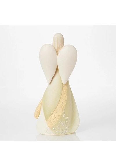 Temeller Emeklilik Melek Taşı Reçine Heykelcik, 22,8 Cm Diğer