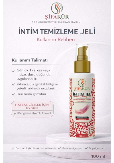 Şifakür İntim Temizleme Jeli 100 ML