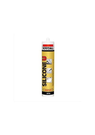 Soudal Silikon 280 Gr Şeffaf 2 Adet