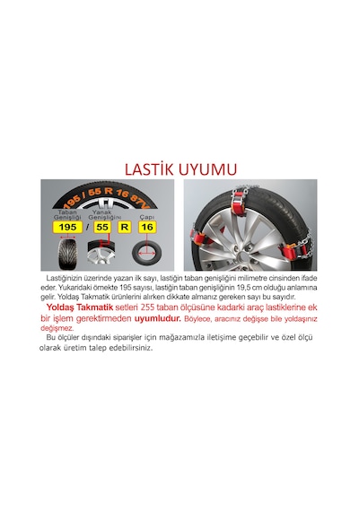 Yoldaş Takmatik 12'li Gold Serisi Takmatik Kar Zinciri